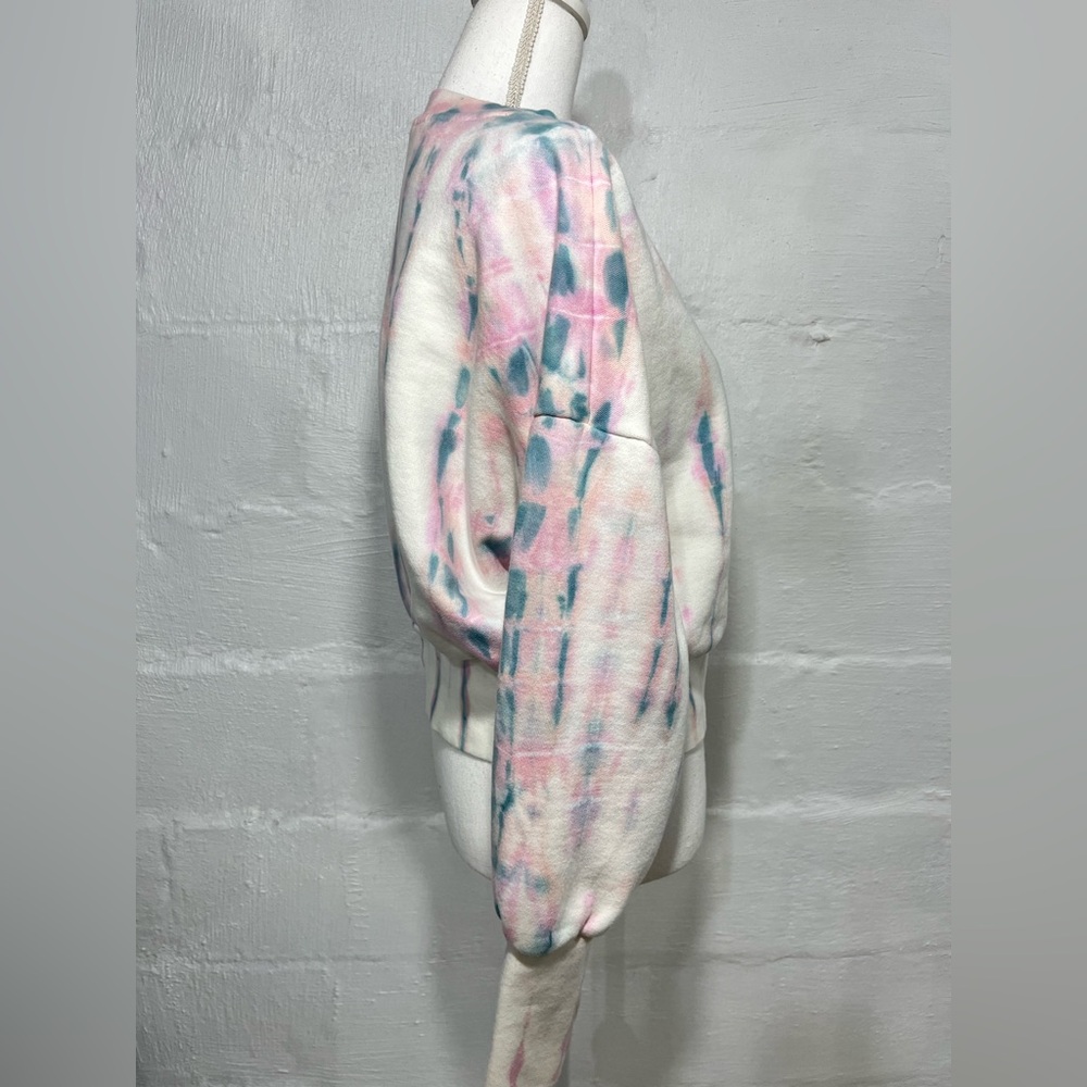 OLD NAVY CROPPED TIE DYED SWEATSHIRT - Picture 9 of 14